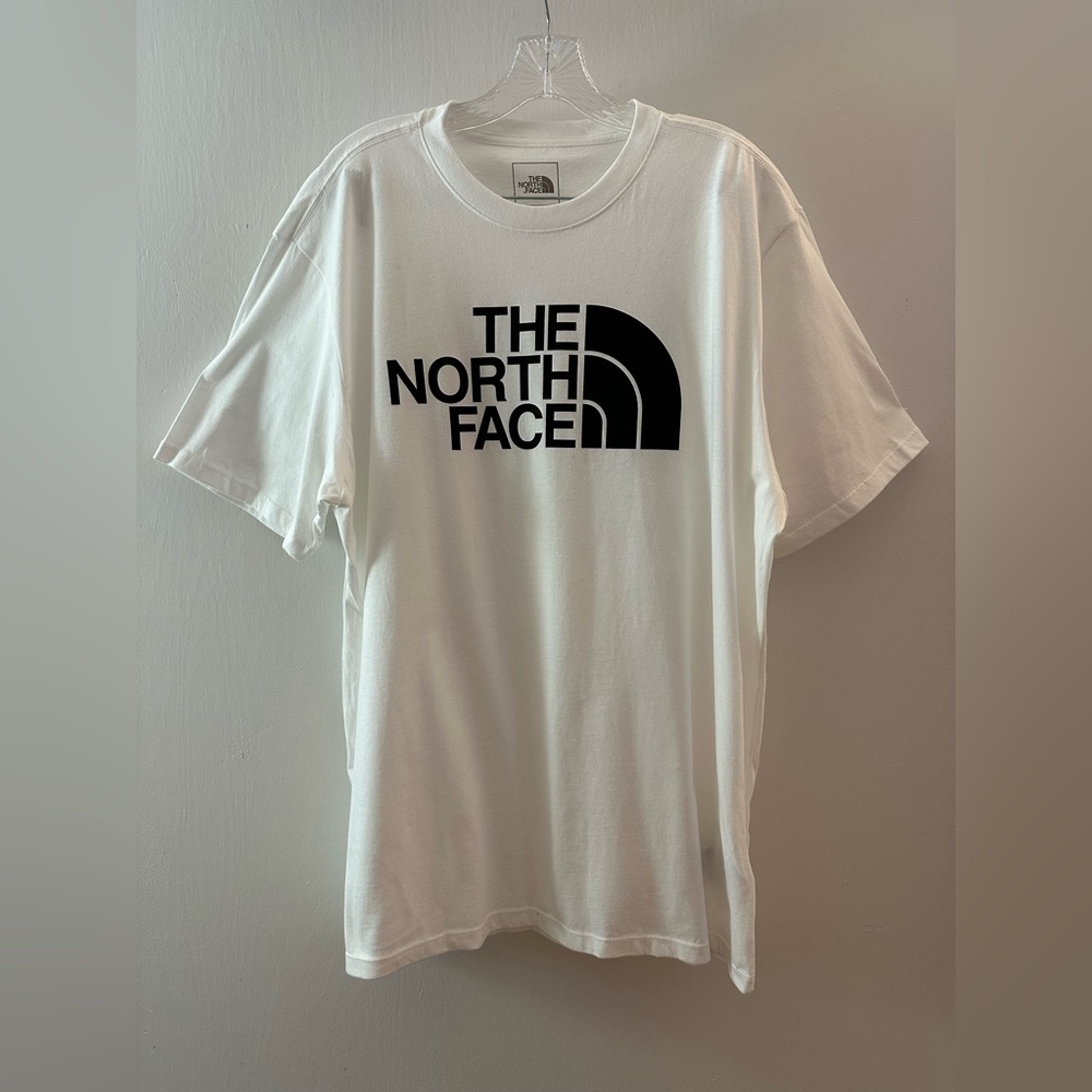 The North Face Half Dome White Men's Tee.Authentic.